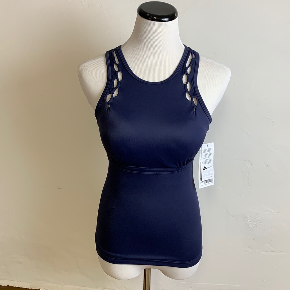 NWT Athleta Tankini Top 32D/DD